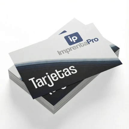 Tarjetas de visita baratas impresas a doble cara en papel couché mate