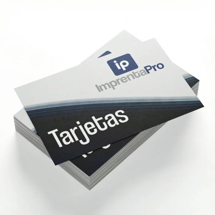 Tarjetas de visita baratas impresas a doble cara en papel couché mate