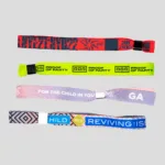 Ejemplo pulseras impresas de tela imprenta
