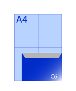 C6 - 16,2 x 11,4 cm.