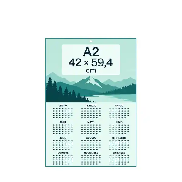 Din A2 - 42 × 59,4 cm