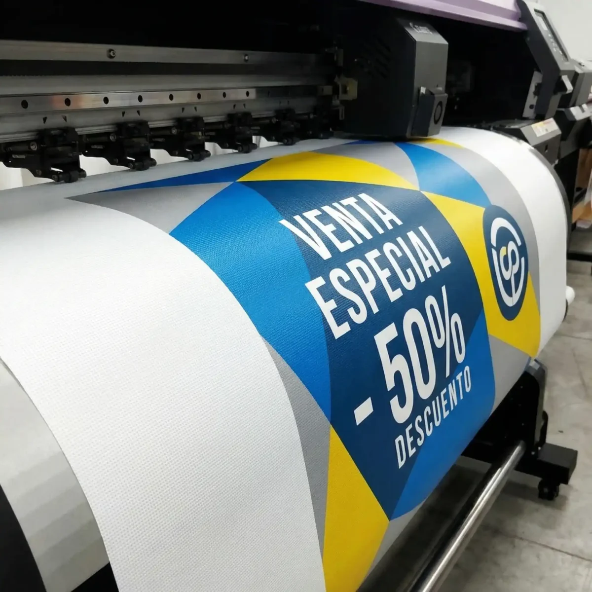 Impresión de alta resolución en lona mesh