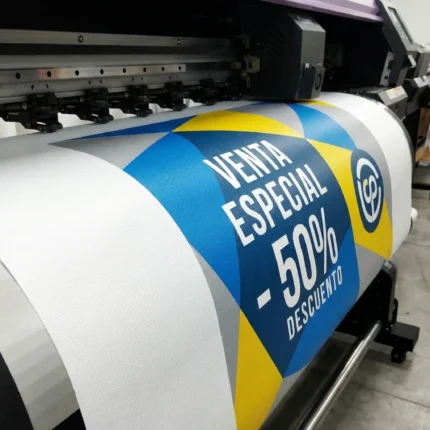 Impresión de alta resolución en lona mesh