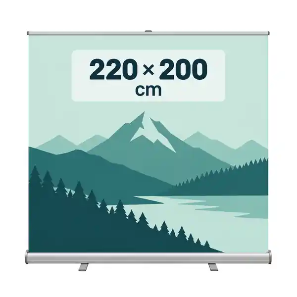 220 × 200 cm