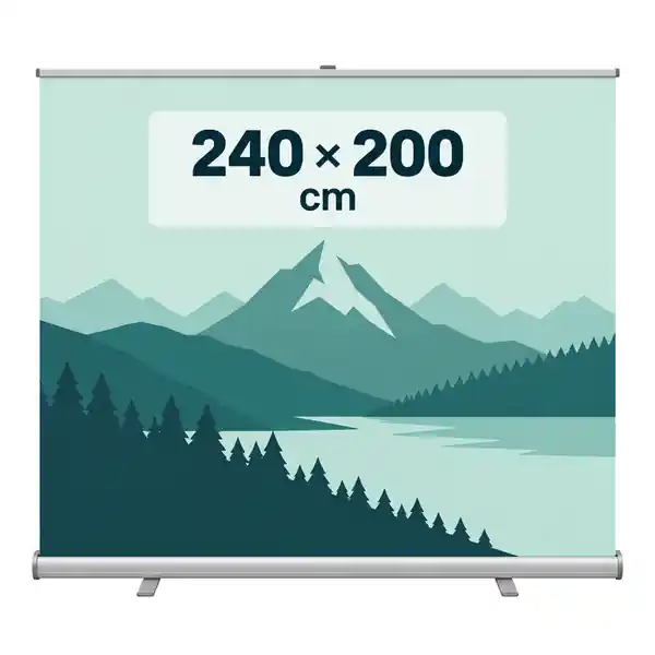 240 × 200 cm